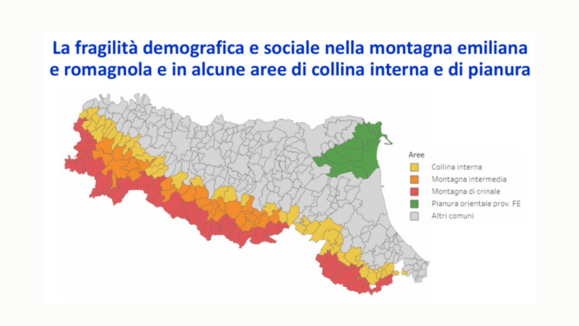 Transizione demografica in Emilia Romagna