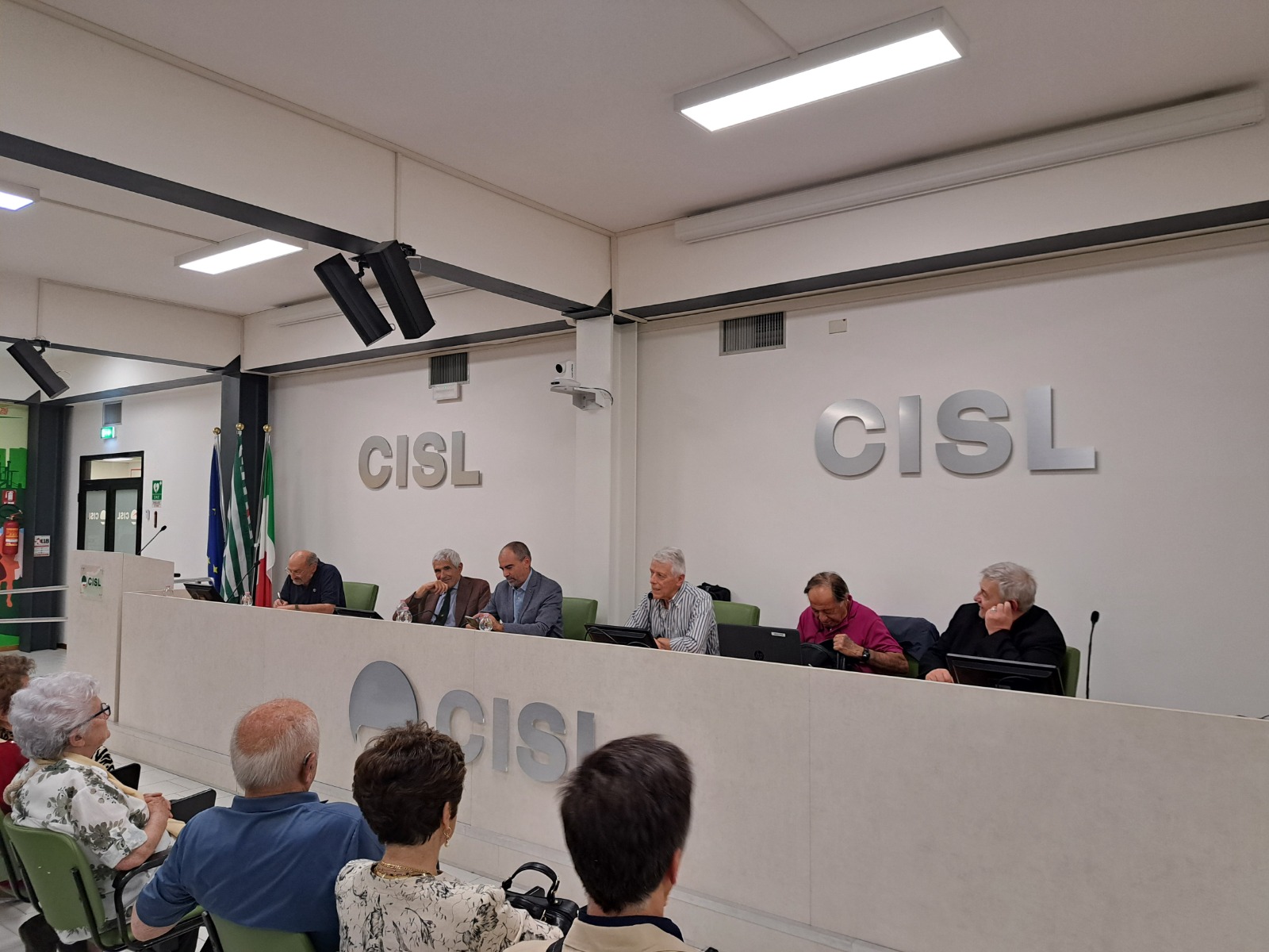 Rino Bergamaschi - Evento Cisl Bologna