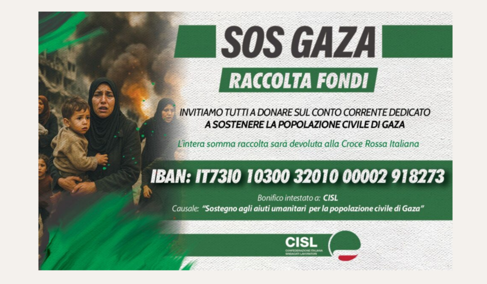 SOS Gaza - Raccolta Fondi per Aiuti Umanitari